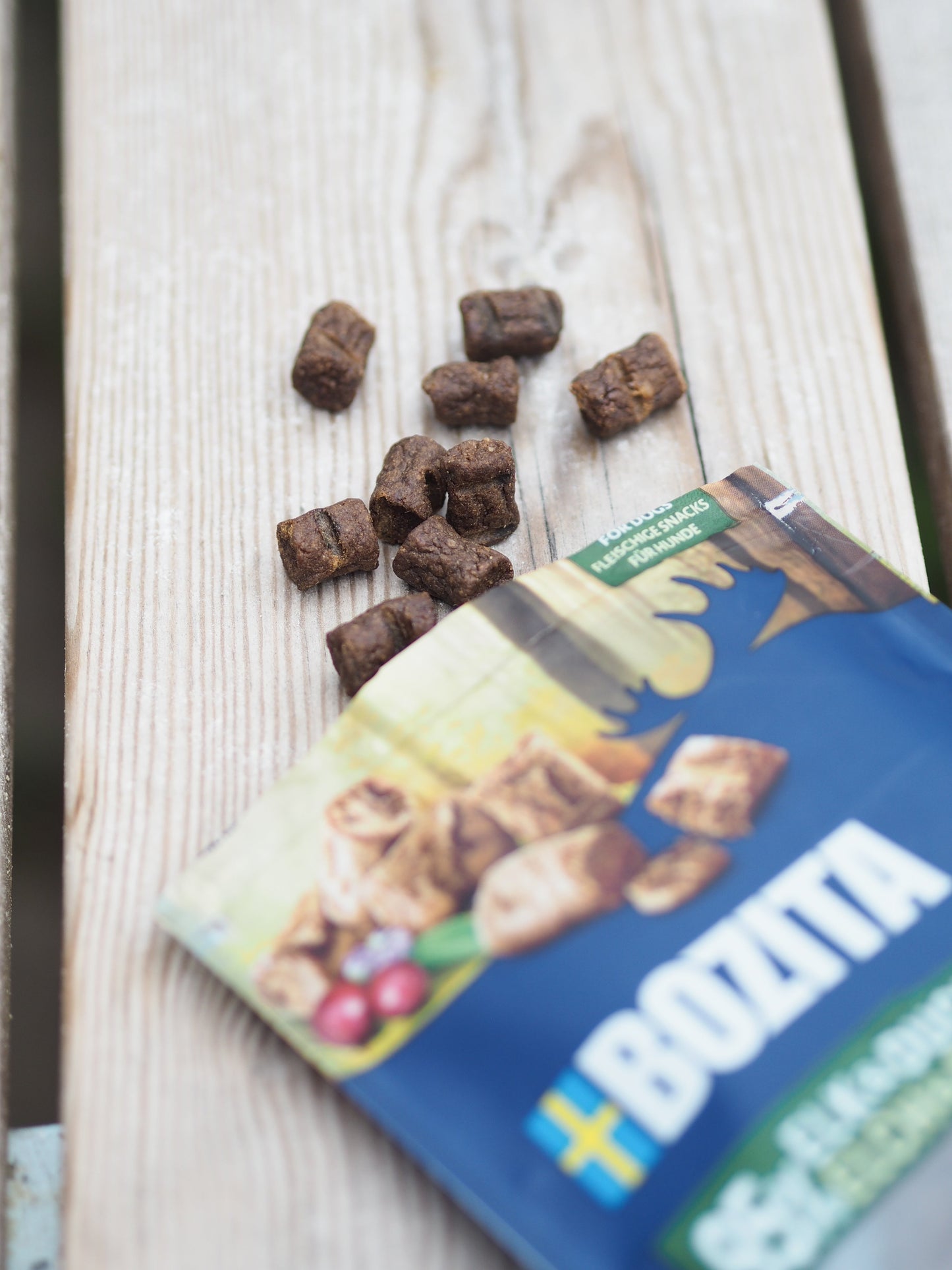 Bozita Meaty Bites Elg og And - 70g