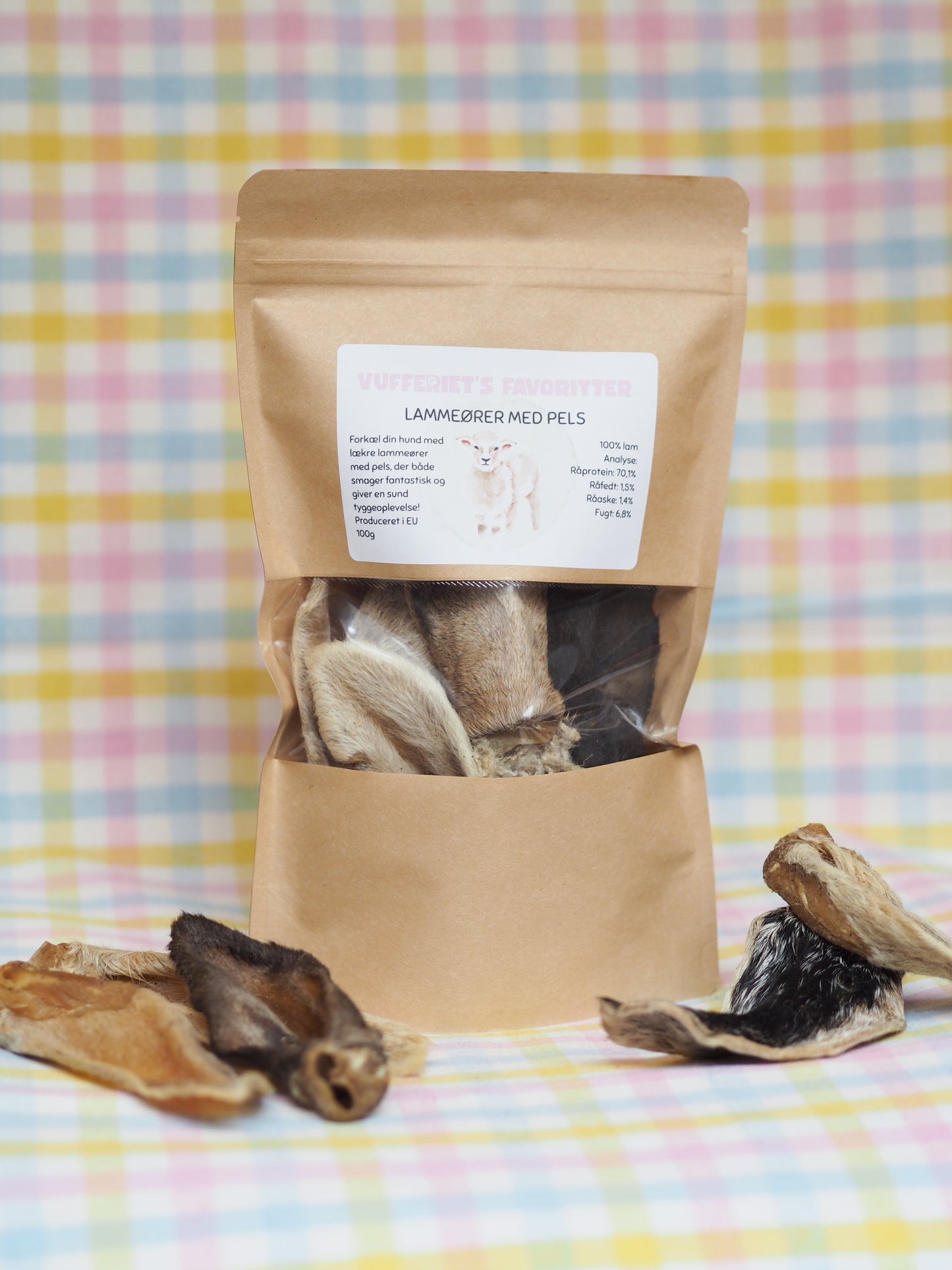 Lamb ears with fur