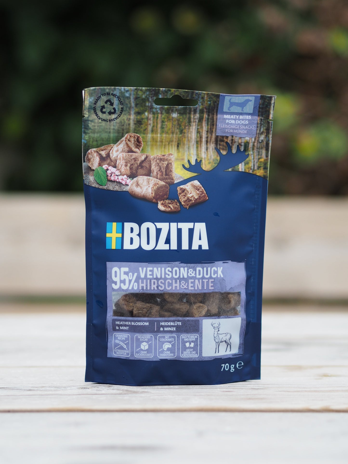 Bozita Meaty Bites Vildt og And - 70g
