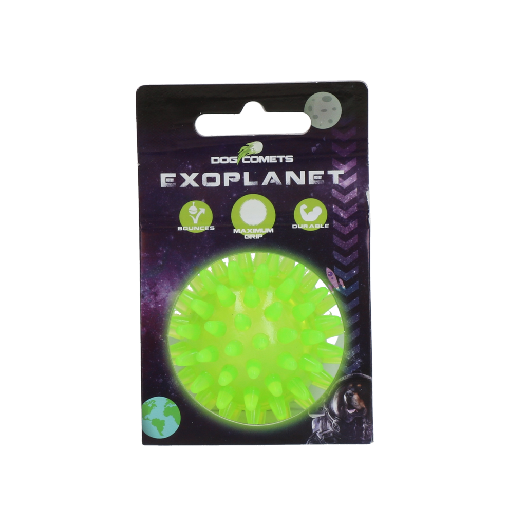 Dog Comets Exoplanet Spiky Ball Green
