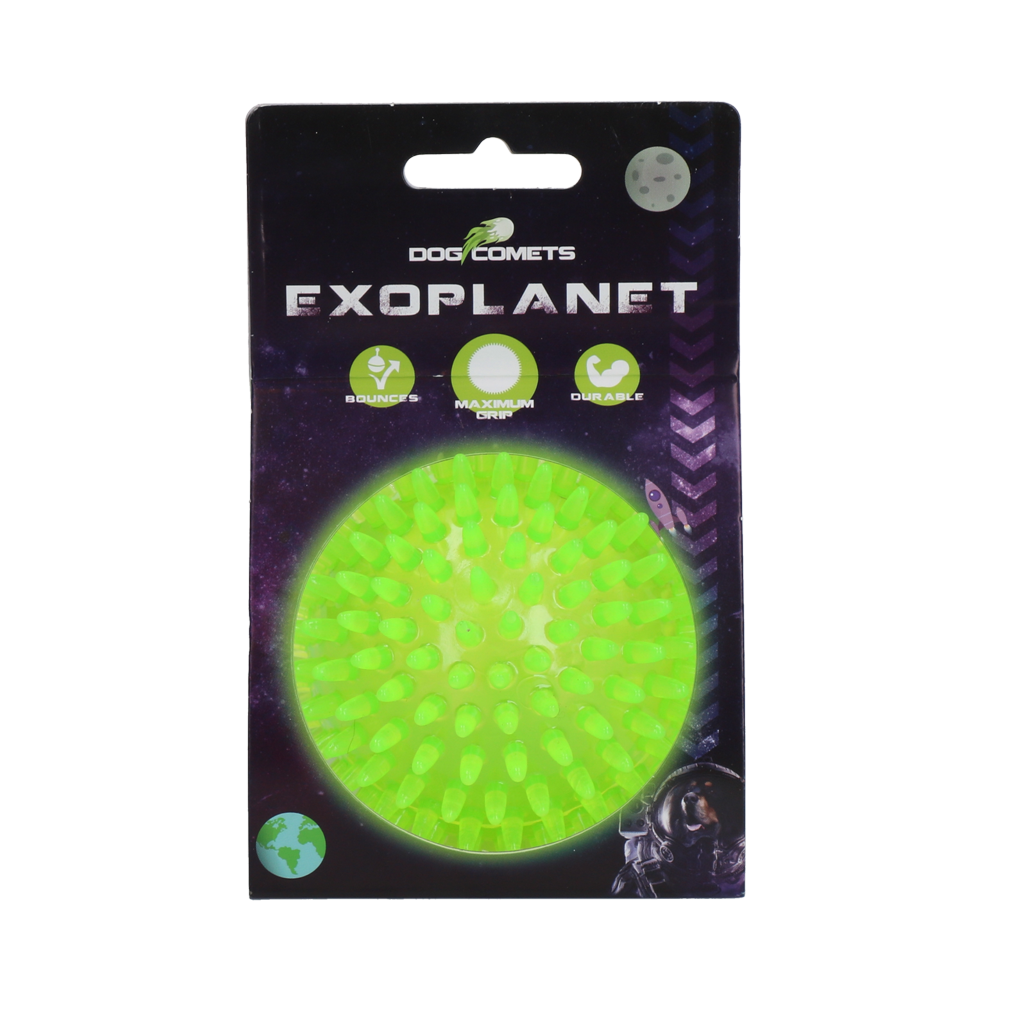 Dog Comets Exoplanet Spiky Ball Green