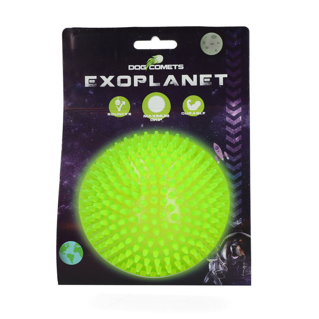 Dog Comets Exoplanet Spiky Ball Green