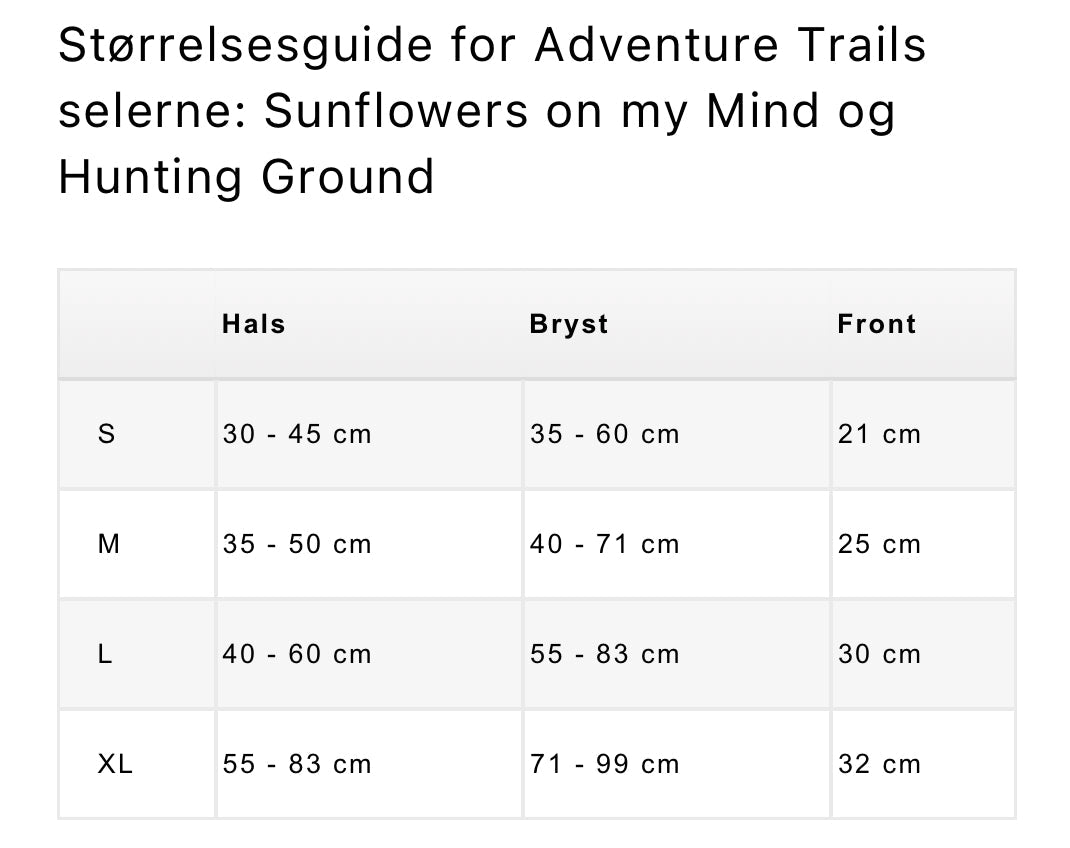 Adventure Trails dog harness - Sunflowers on my mind
