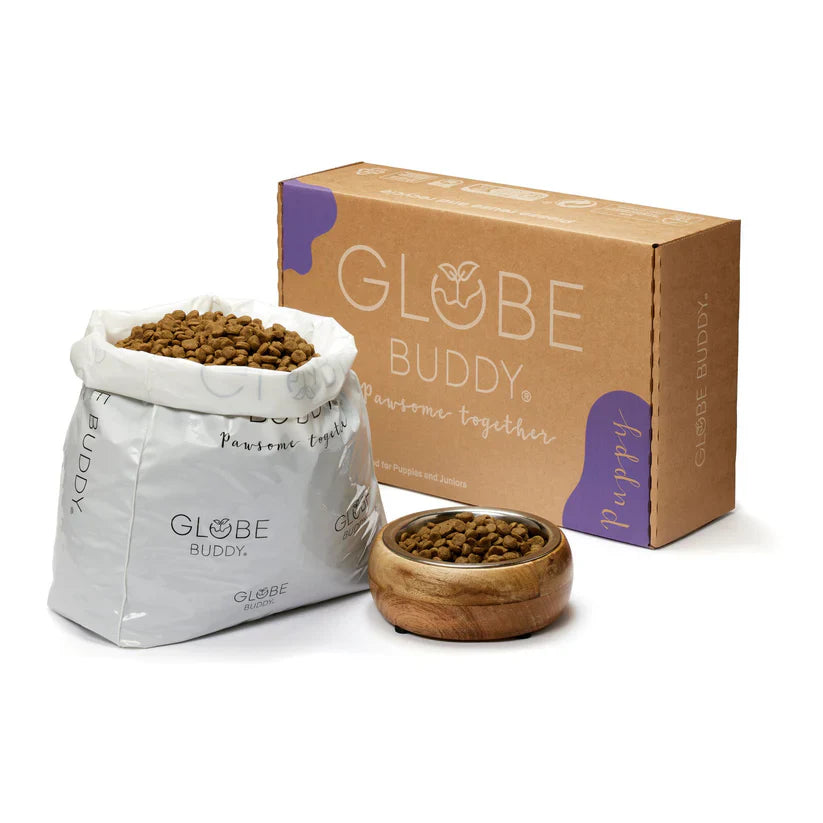 Globe Buddy Puppy premium hvalpefoder med insektprotein og fisk - 3,75 kg