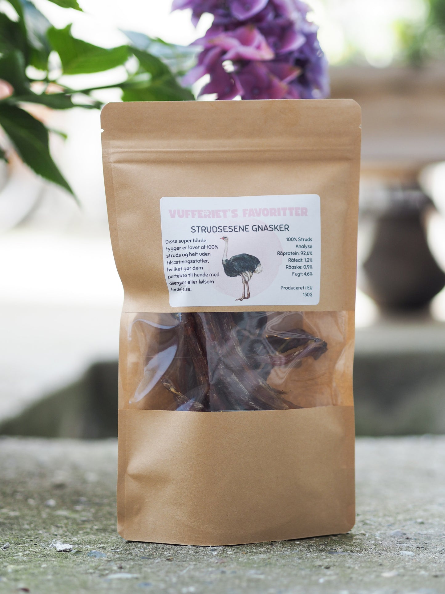 Vufferiet's favoritter Strudsesene gnasker - 150g