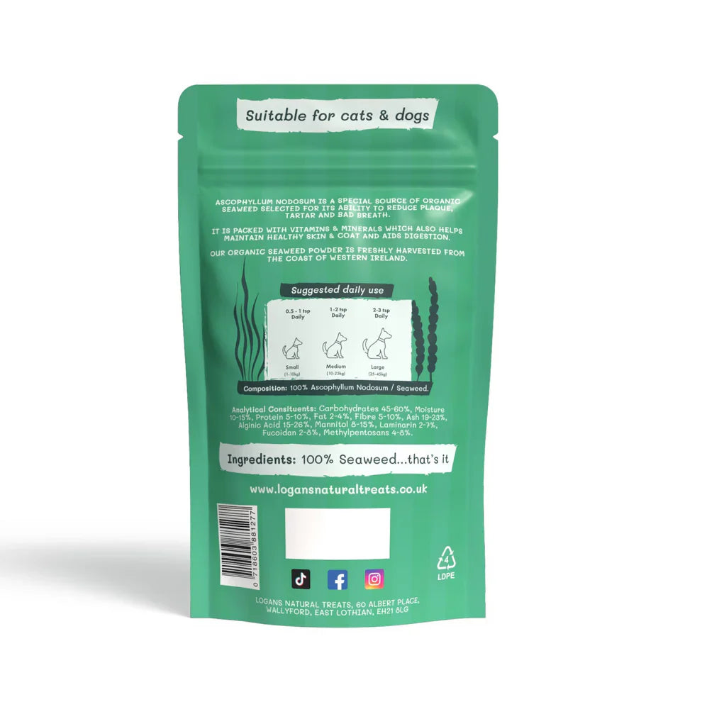 Logan's Økologisk tangpulver - 200g