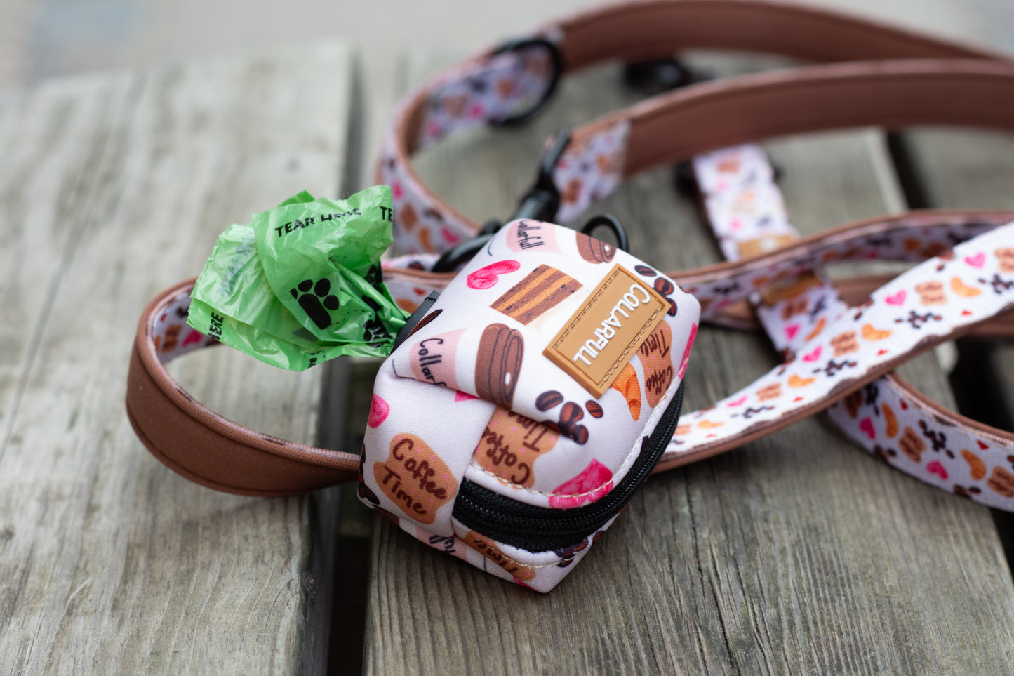 Bag holder - Take a break, with Coffee N' Cake