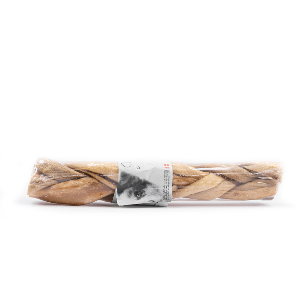 Snack'it Flettet Lammehud - 15cm