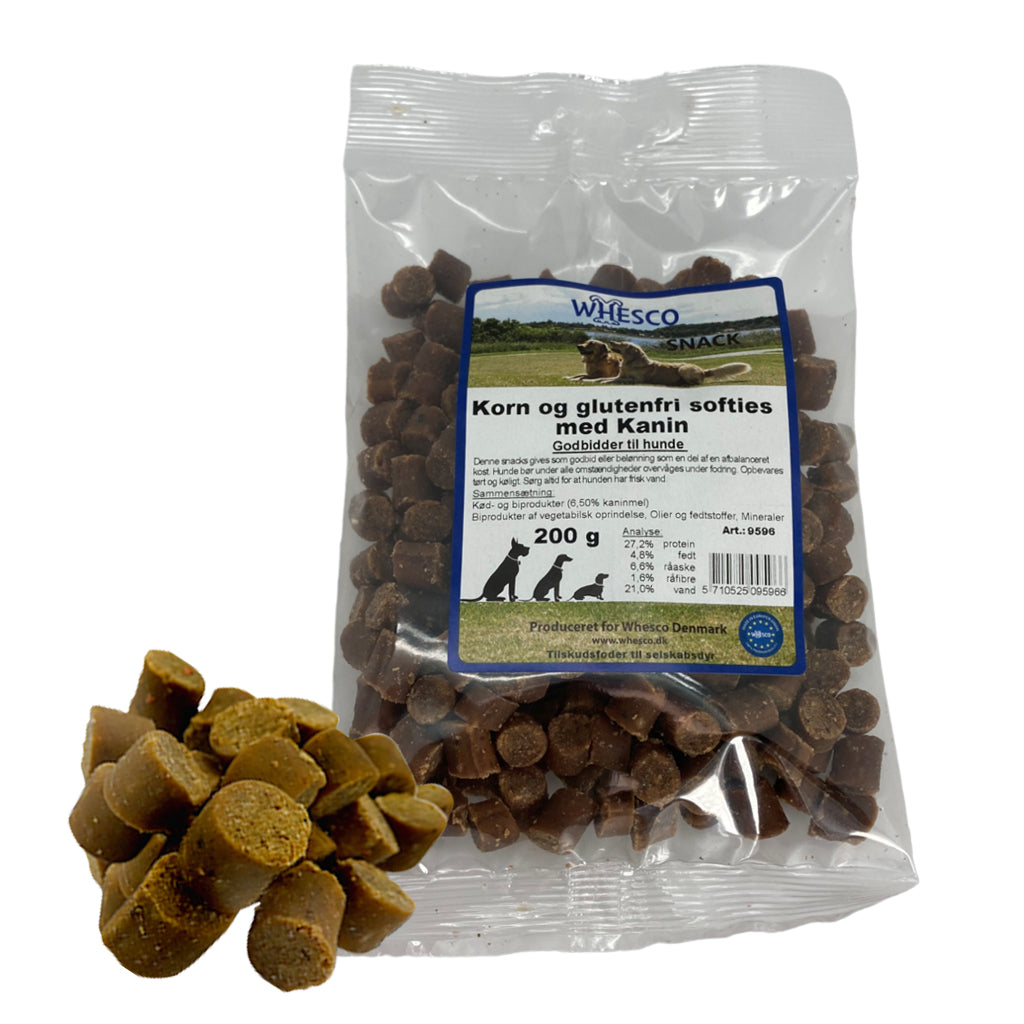 Whesco softies with rabbit - 200g