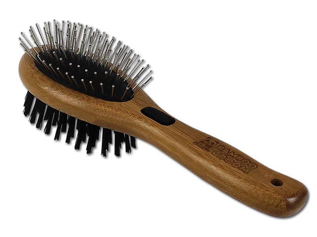 Bamboo Groom 2i1 dobbeltsidet børste