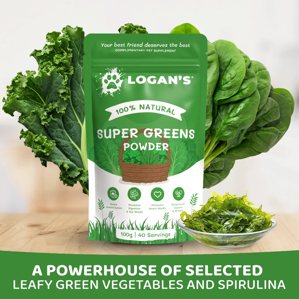 Logan's super greens pulver - 100g