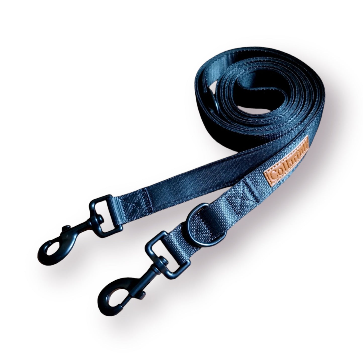 Adjustable dog leash - Stylish Black