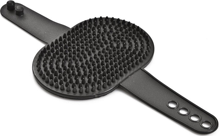Gummibørste til kort/mellemlang pels