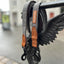 Adjustable dog leash - Gray Herringbone Tweed