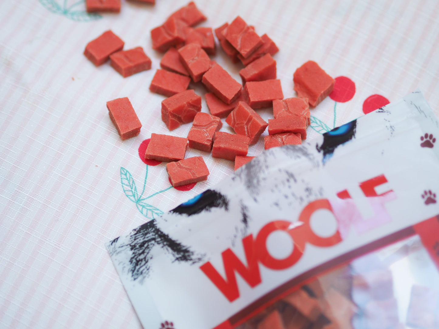 Woolf Soft Cranberry Strips - 100g
