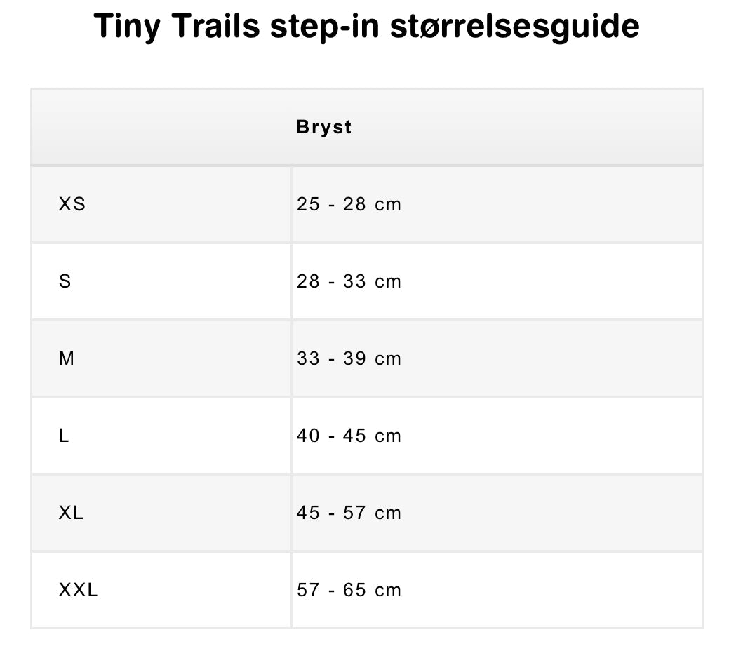 Tiny Trails step-in dog harness - Leaf me not