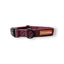 Collar - Burgundy Herringbone Tweed