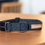 Collar - Black Herringbone Tweed