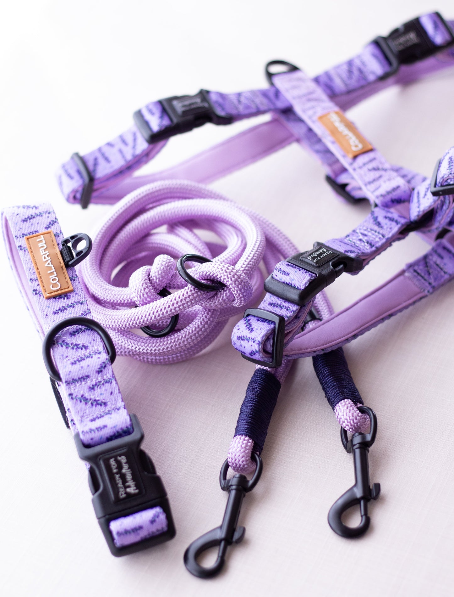 Adjustable rope cord - Lavender