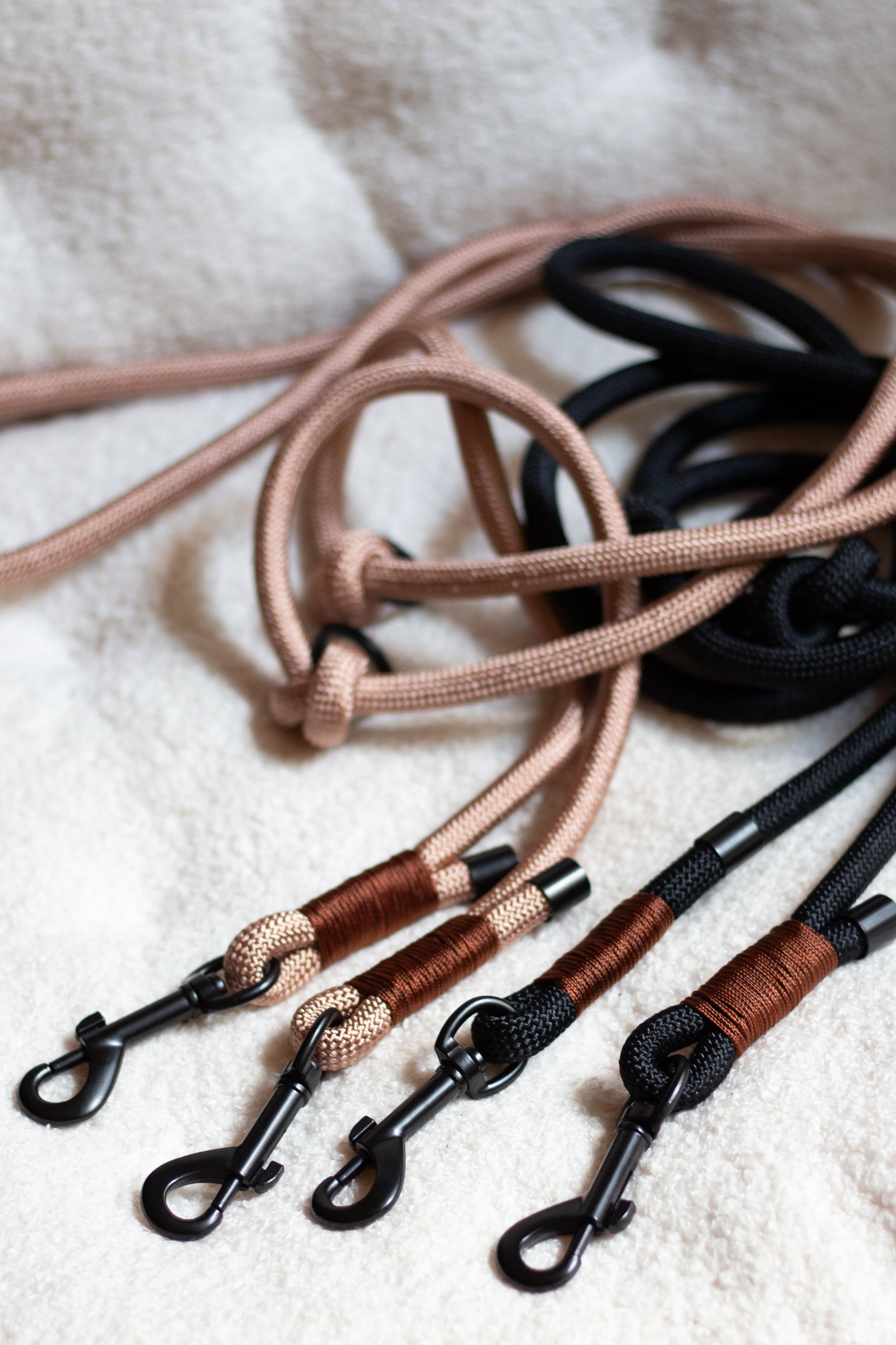 Adjustable rope cord - Black