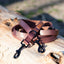 Adjustable dog leash - Caramel Luxury
