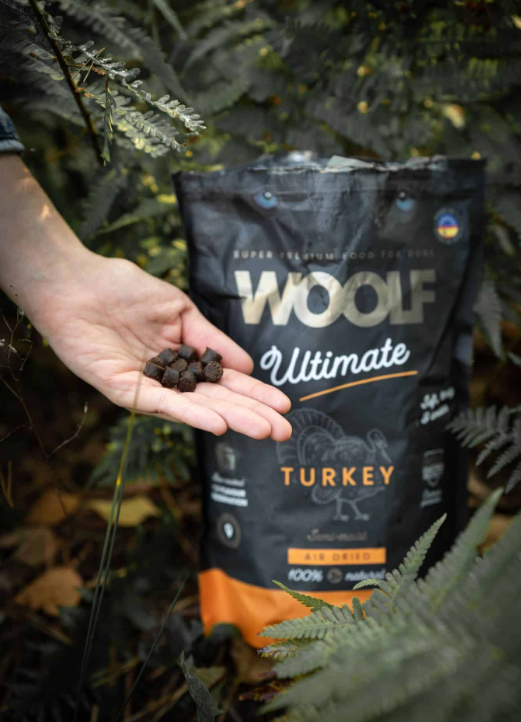 Woolf Ultimate Turkey semi-most fuldfoder - 1kg